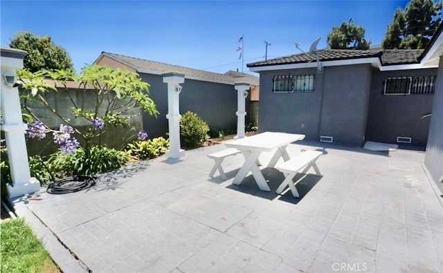 1526 Lakme Ave, Wilmington, CA 90744 - view of patio featuring outdoor dining space