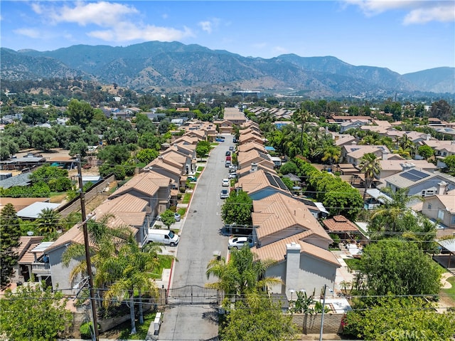 136461/2 Dronfield Ave, Sylmar, CA 91342 - aerial view of residential area featuring a mountainous background