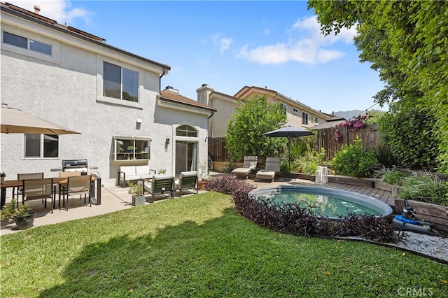 136461/2 Dronfield Ave, Sylmar, CA 91342 - view of yard featuring a patio area