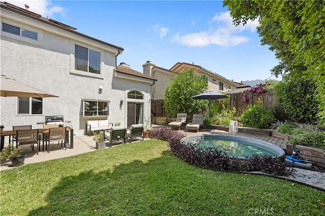 136461/2 Dronfield Ave, Sylmar, CA 91342 - view of yard featuring a patio area