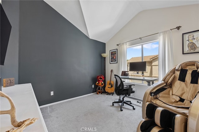 136461/2 Dronfield Ave, Sylmar, CA 91342 - office space with lofted ceiling and carpet floors