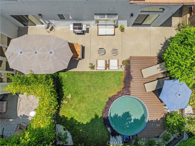 136461/2 Dronfield Ave, Sylmar, CA 91342 - aerial view of property and surrounding area