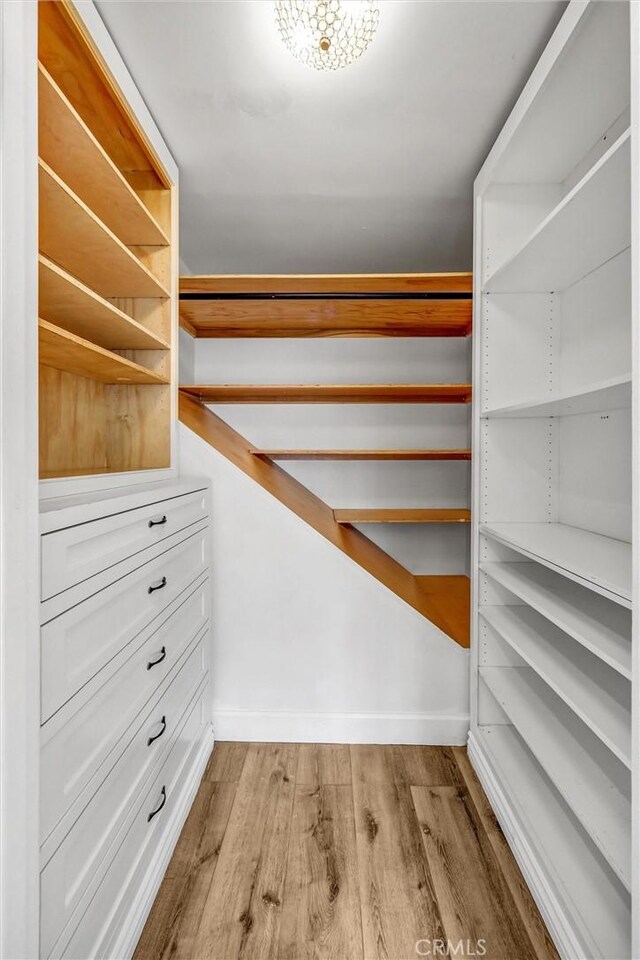 3735 Division St, Los Angeles, CA 90065 - spacious closet featuring light wood finished floors