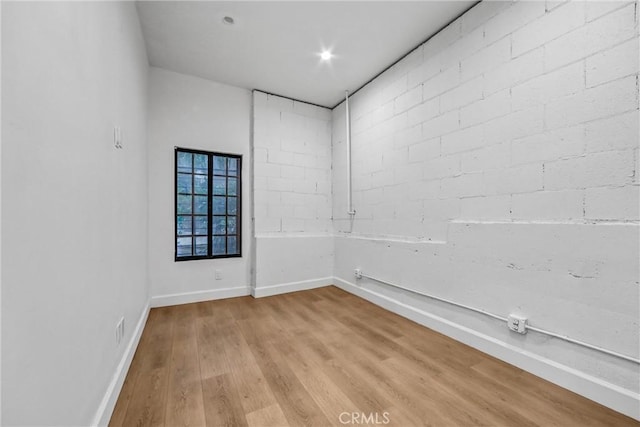3735 Division St, Los Angeles, CA 90065 - unfurnished room with light wood finished floors and baseboards