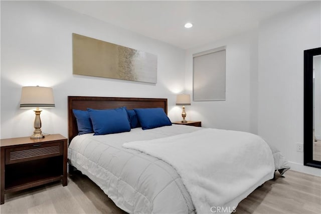 5226 W 20th St, Los Angeles, CA 90016 - bedroom with wood finished floors and recessed lighting