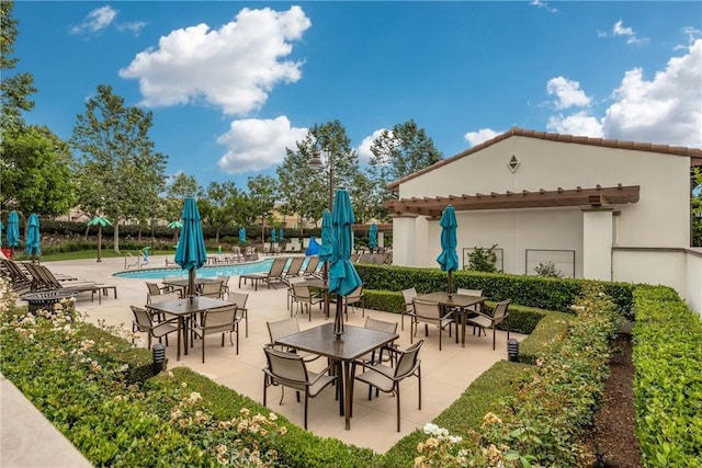 23 Vasto St, Rancho Mission Viejo, CA 92694 - view of patio / terrace featuring a community pool