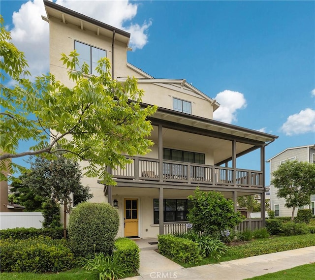 23 Vasto St, Rancho Mission Viejo, CA 92694 - view of front of property featuring stucco siding and a balcony