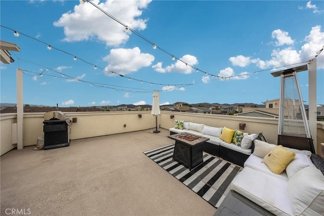 23 Vasto St, Rancho Mission Viejo, CA 92694 - view of patio / terrace featuring an outdoor living space with a fire pit and grilling area