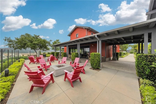 23 Vasto St, Rancho Mission Viejo, CA 92694 - view of patio featuring an outdoor fire pit