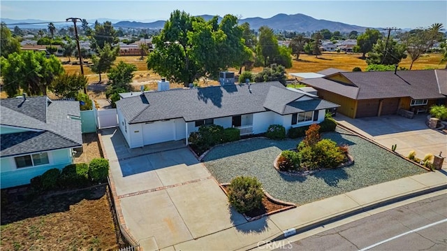 28931 Bradley Rd, Menifee, CA 92586 - aerial view of residential area featuring a mountainous background