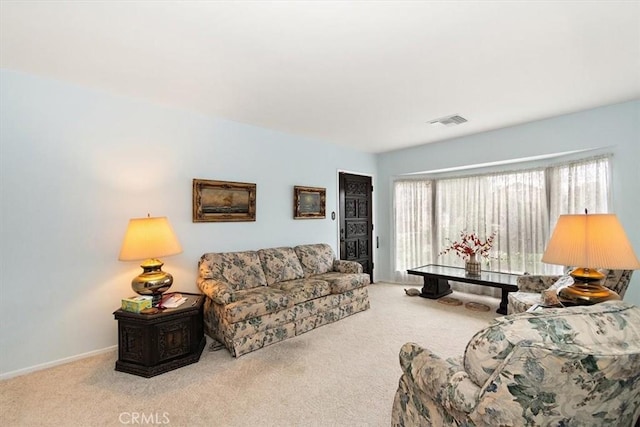 6014 Eckleson St, Lakewood, CA 90713 - carpeted living area featuring baseboards