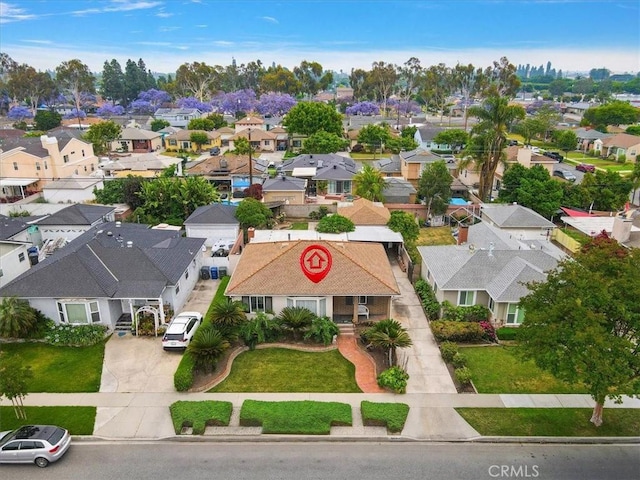 6014 Eckleson St, Lakewood, CA 90713 - aerial view of residential area