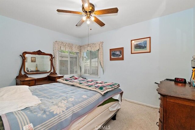6014 Eckleson St, Lakewood, CA 90713 - bedroom featuring carpet and ceiling fan