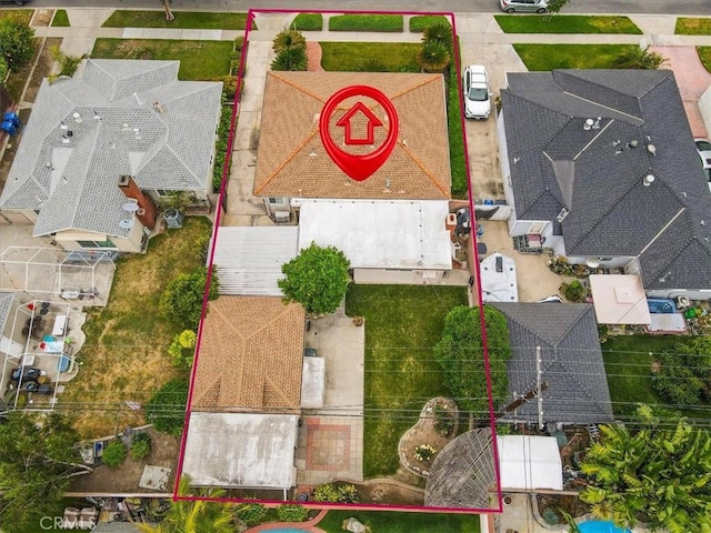 6014 Eckleson St, Lakewood, CA 90713 - view of property location featuring property boundaries highlighted