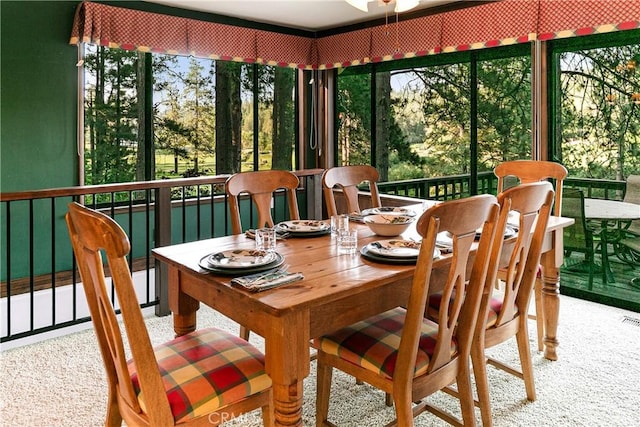361 Riviera Dr, Lake Arrowhead, CA 92352 - view of sunroom / solarium
