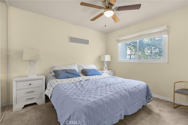 26919 Villa Ave, Highland, CA 92346 - bedroom featuring carpet floors and a ceiling fan