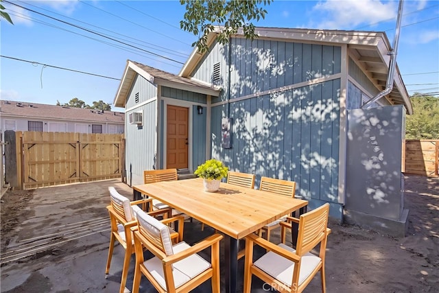 221 N Orchard St, Fresno, CA 93701 - back of house with a wooden deck and outdoor dining area