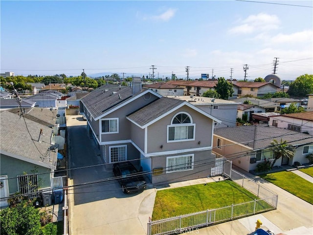 1726 W 150th St Unit 1, Gardena, CA 90247 - view of front of property with a fenced backyard and a residential view