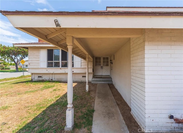 17300 Buttonwood St, Fountain Valley, CA 92708 - property entrance with a yard