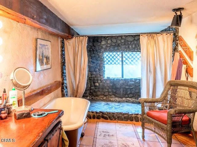 31351 Comptche Ukiah Rd, Comptche, CA 95427 - living area with tile patterned floors