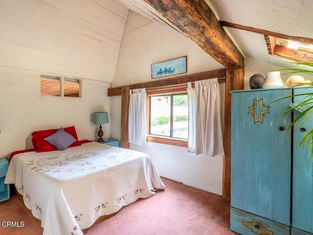 31351 Comptche Ukiah Rd, Comptche, CA 95427 - carpeted bedroom featuring lofted ceiling