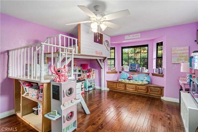 5908 Alleppo Ln, Palmdale, CA 93551 - bedroom featuring hardwood / wood-style flooring and baseboards