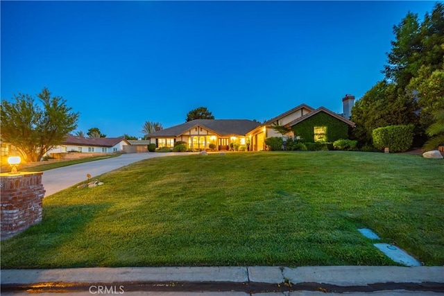 5908 Alleppo Ln, Palmdale, CA 93551 - single story home with a front lawn and driveway
