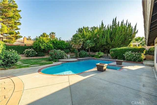 5908 Alleppo Ln, Palmdale, CA 93551 - view of pool with a patio area