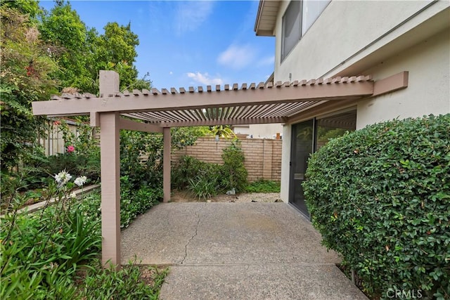 10 Mann St, Irvine, CA 92612 - view of patio / terrace featuring a pergola