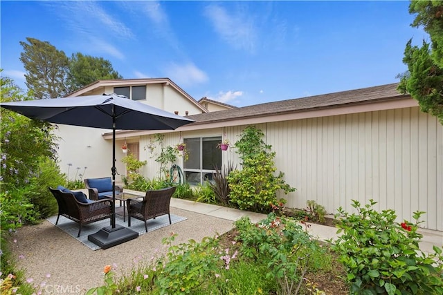 10 Mann St, Irvine, CA 92612 - back of house with a patio and an outdoor living space