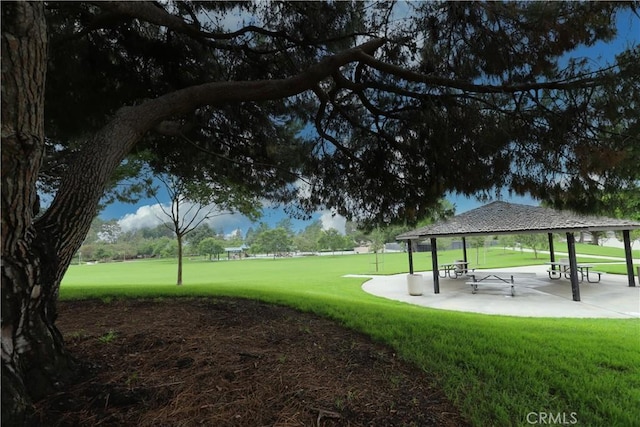 10 Mann St, Irvine, CA 92612 - view of property's community with a gazebo and a yard