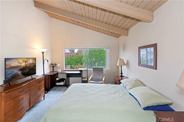 10 Mann St, Irvine, CA 92612 - bedroom with wood ceiling and light colored carpet