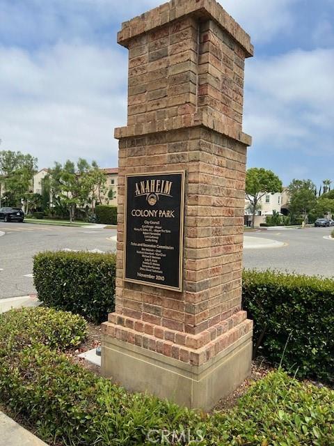 513 E Water St, Anaheim, CA 92805 - view of community / neighborhood sign