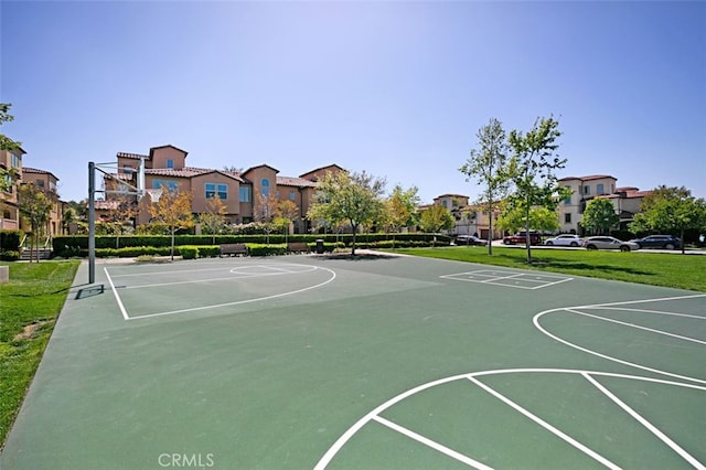 11 Juniper, Lake Forest, CA 92630 - view of basketball court featuring community basketball court and a residential view