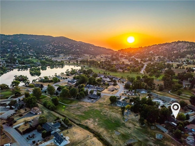 24050 Basin Harbor Ct, Tehachapi, CA 93561 - aerial view of property's location featuring mountains and nearby suburban area