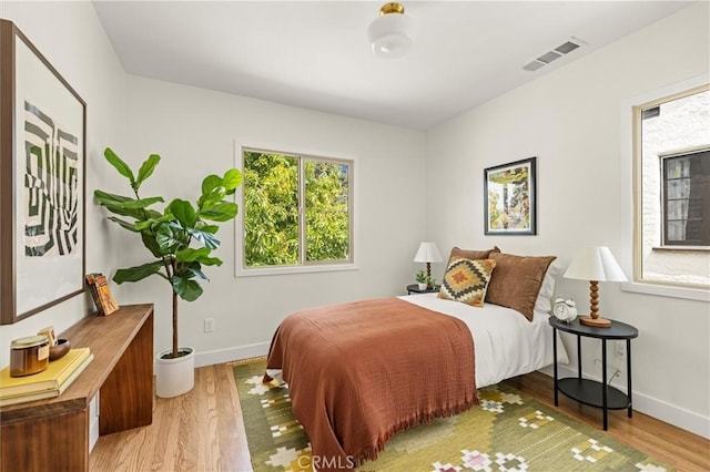 4131 Edgehill Dr, Los Angeles, CA 90008 - bedroom featuring wood finished floors