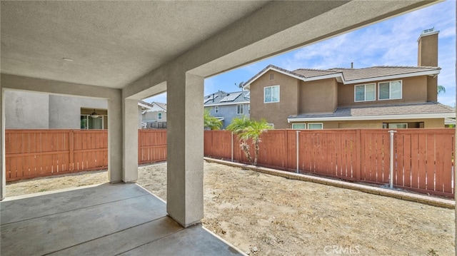 3360 Hammock St, Perris, CA 92571 - fenced backyard featuring a patio area