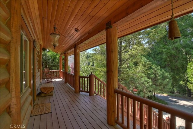 29729 Katherine Way, Cedar Glen, CA 92321 - view of porch
