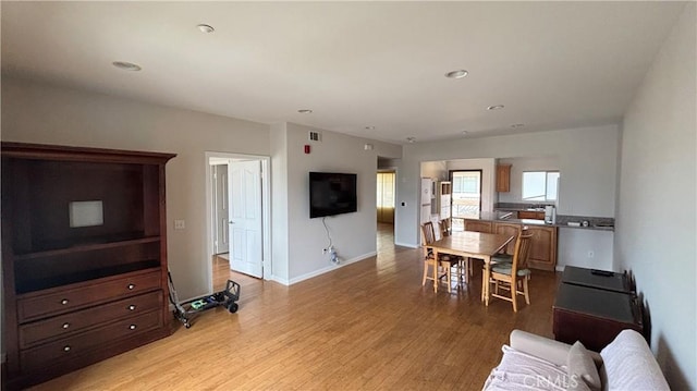 421 S Garfield Ave Unit 85, Monterey Park, CA 91754 - living room with light wood finished floors and recessed lighting