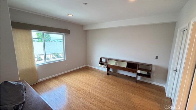 421 S Garfield Ave Unit 85, Monterey Park, CA 91754 - spare room with light wood-style floors and recessed lighting