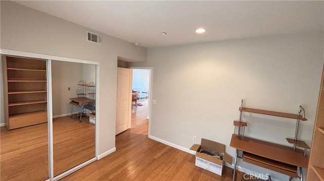 421 S Garfield Ave Unit 85, Monterey Park, CA 91754 - hallway featuring wood finished floors and recessed lighting