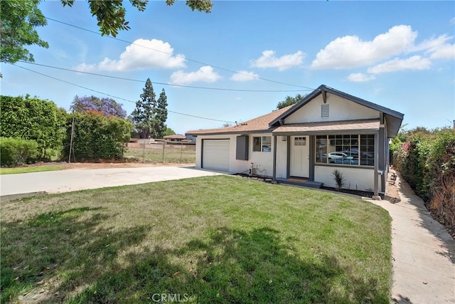 236 N Michigan Ave, Pasadena, CA 91106 - single story home featuring concrete driveway, stucco siding, and a garage