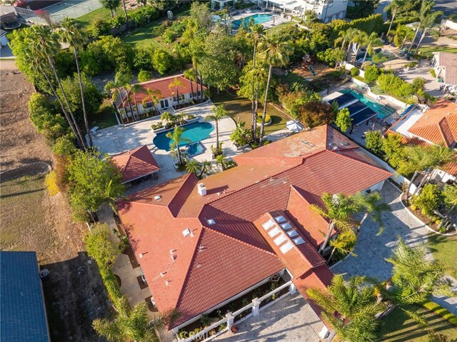 275 E 24th St, Upland, CA 91784 - drone / aerial view of a pool