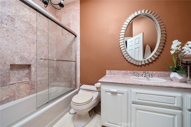 275 E 24th St, Upland, CA 91784 - full bath featuring vanity and combined bath / shower with glass door