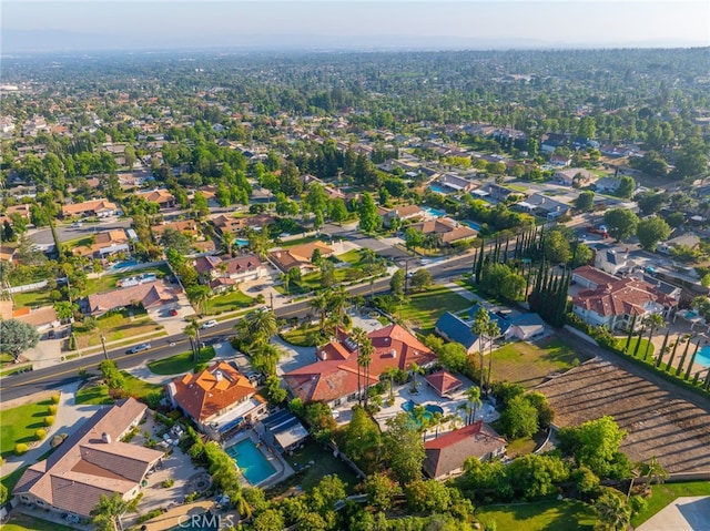 275 E 24th St, Upland, CA 91784 - aerial overview of property's location with nearby suburban area