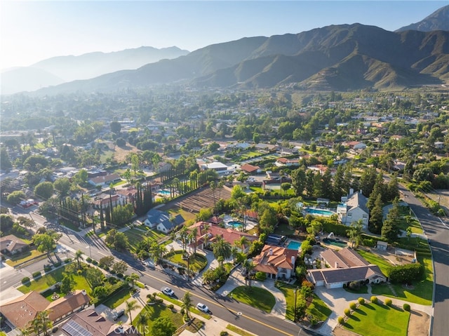 275 E 24th St, Upland, CA 91784 - aerial overview of property's location featuring nearby suburban area