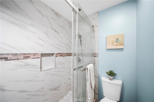 120 Poxon Pl, West Covina, CA 91790 - full bathroom with a marble finish shower and toilet