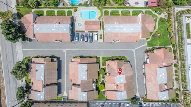 120 Poxon Pl, West Covina, CA 91790 - aerial view of property's location featuring a pool