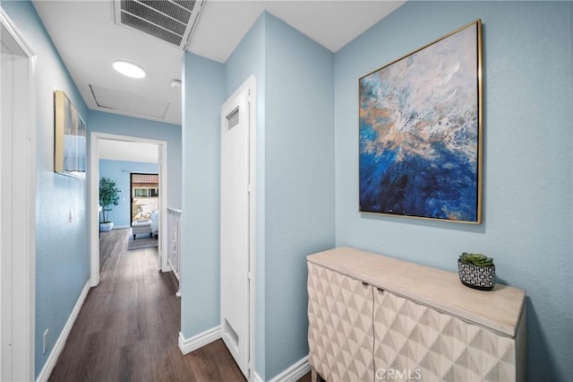 120 Poxon Pl, West Covina, CA 91790 - hallway featuring wood finished floors and baseboards