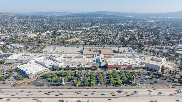 120 Poxon Pl, West Covina, CA 91790 - aerial view of property's location with a mountainous background